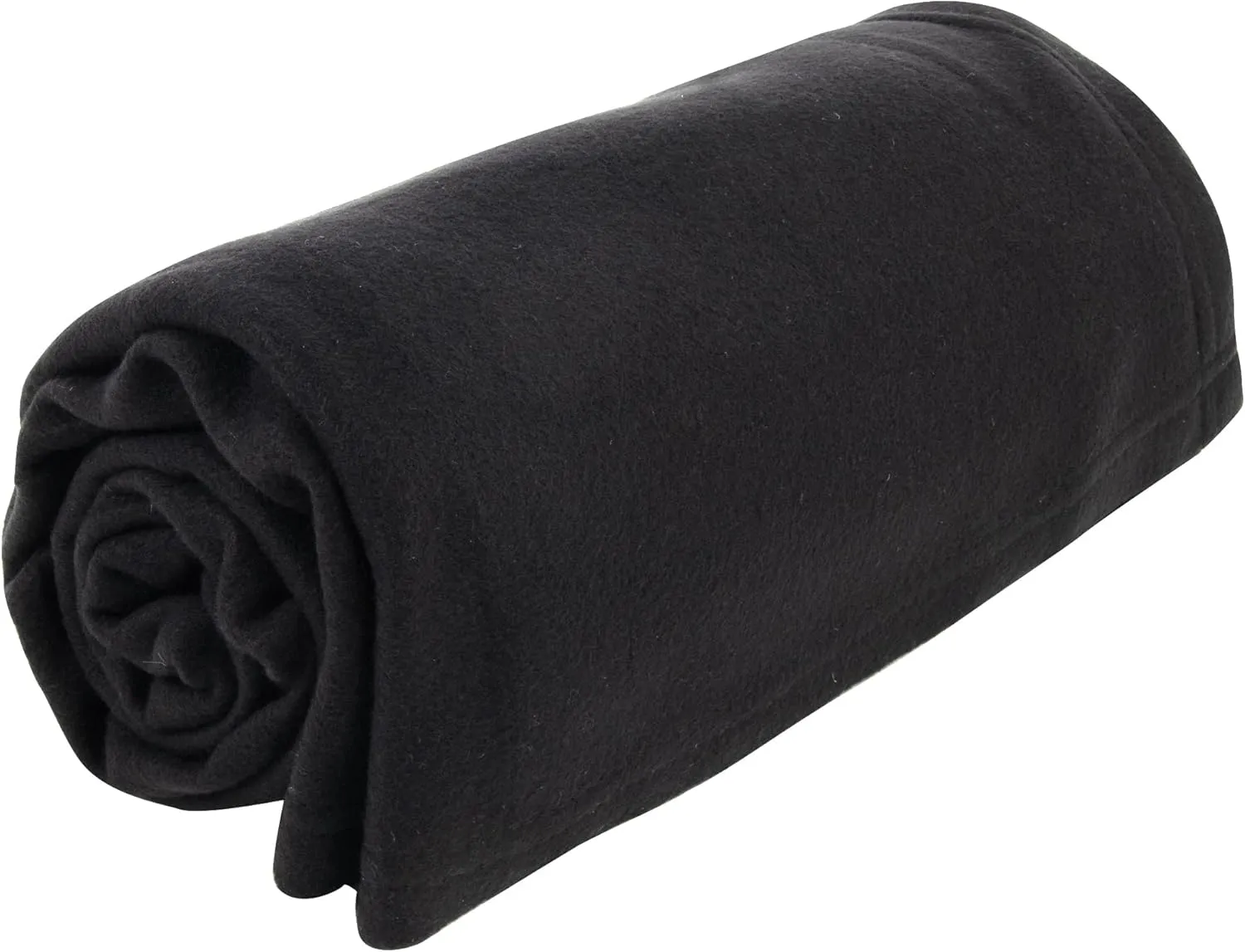 (24 Pack) Bulk Fleece Throw Blankets for Wedding Favors, Homeless Women, Men, Homes, Bed, Sofa, Couch, Office, Pet Blankets, Travel | Soft Warm Lightweight Throw Blankets in Bulk (Black)