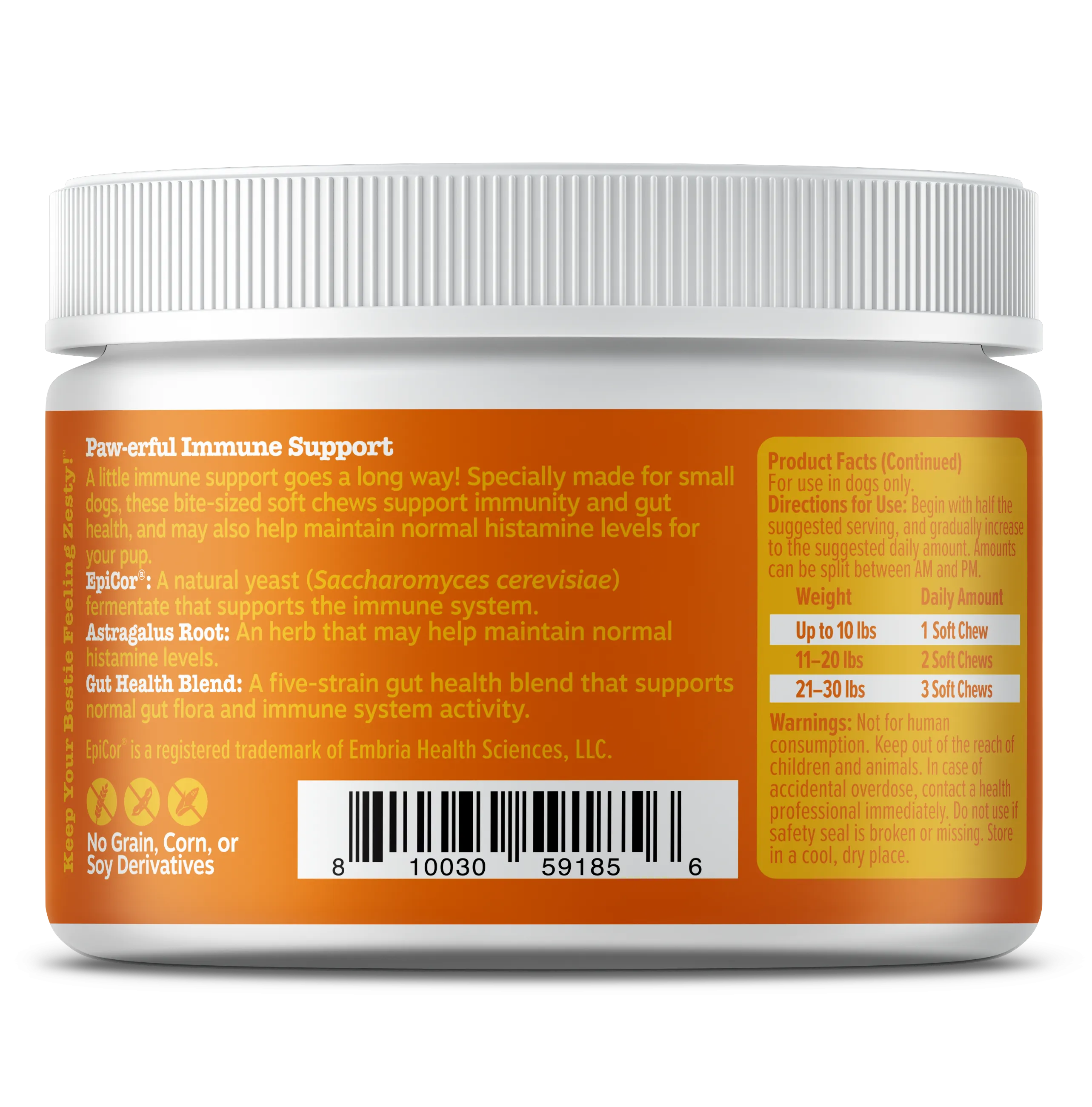 Allergy & Immune Mini Bites for Small Dogs