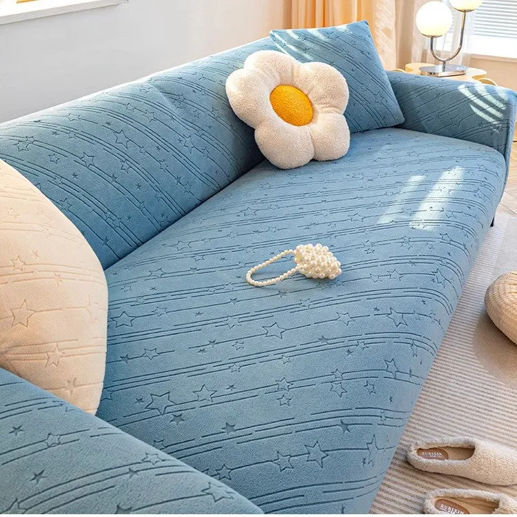 Anti-Scratching All-Inclusive Solid Pattern Sofa Cover