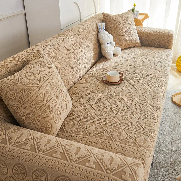 Anti-Scratching All-Inclusive Solid Pattern Sofa Cover