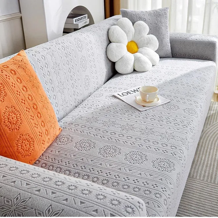 Anti-Scratching All-Inclusive Solid Pattern Sofa Cover