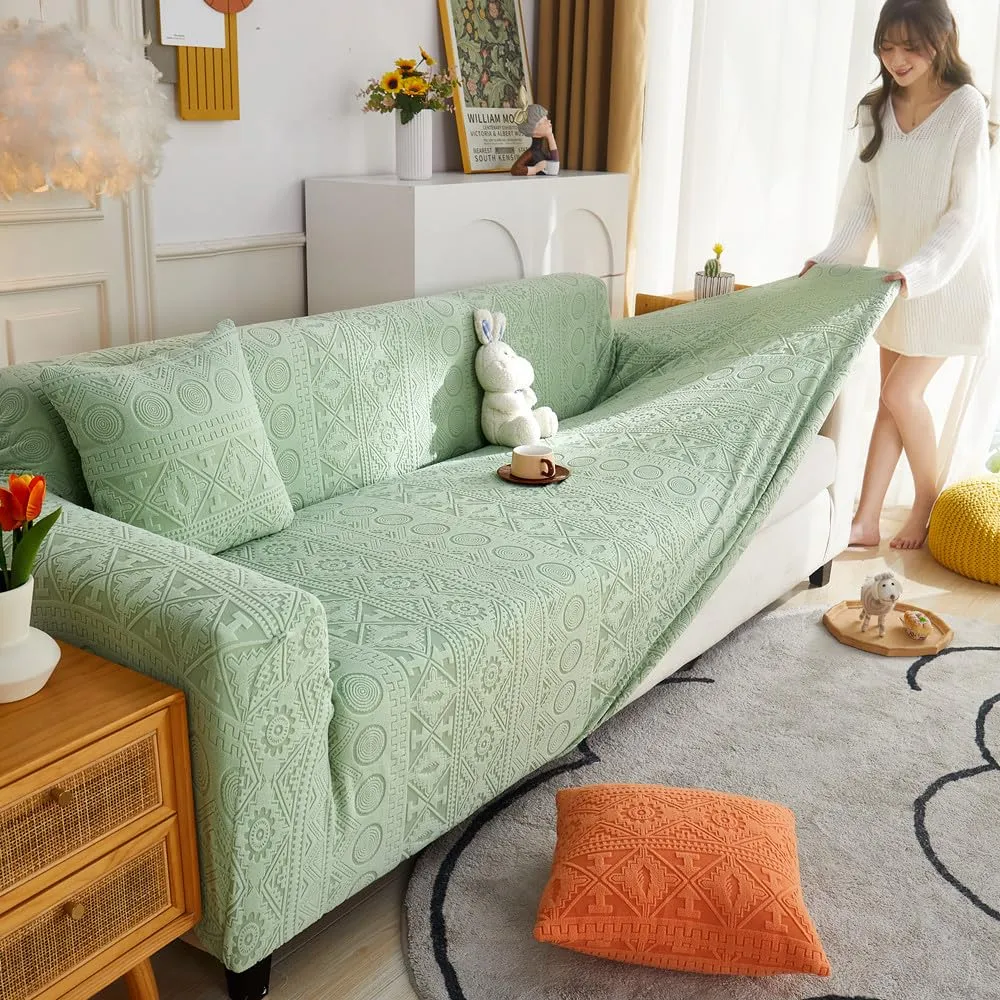 Anti-Scratching All-Inclusive Solid Pattern Sofa Cover