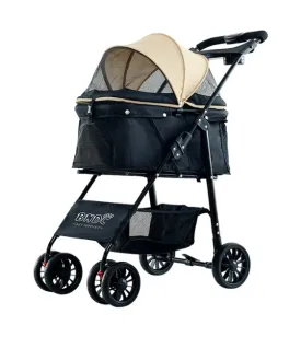 BNDC 102 Pram & Stroller For Dogs & Cats (Khaki)