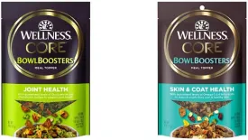 Bundle of Wellness CORE Bowl Boosters Joint Health & Skin & Caot Dog Food Topper, 4 Ounce Bag