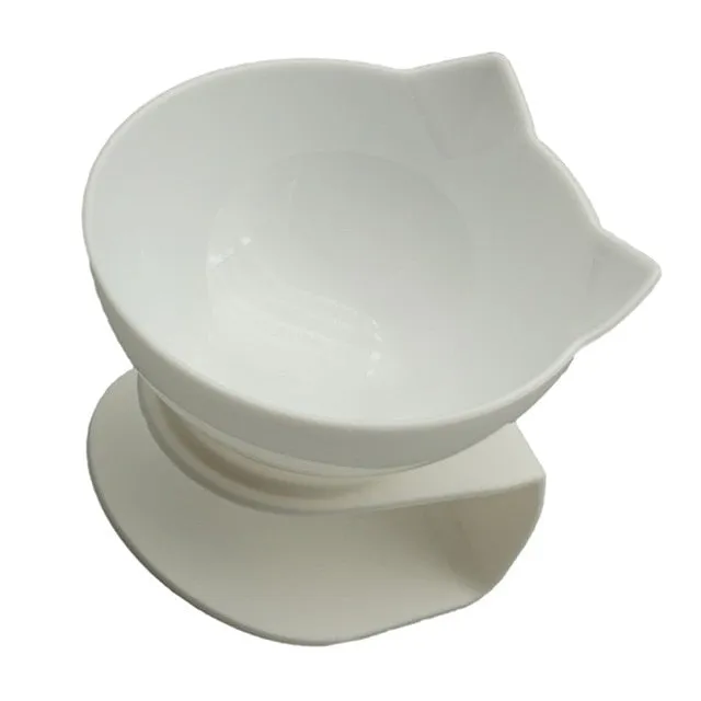 Cat Bowl With Stand Pet Feeding