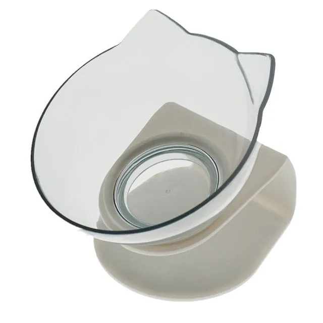 Cat Bowl With Stand Pet Feeding
