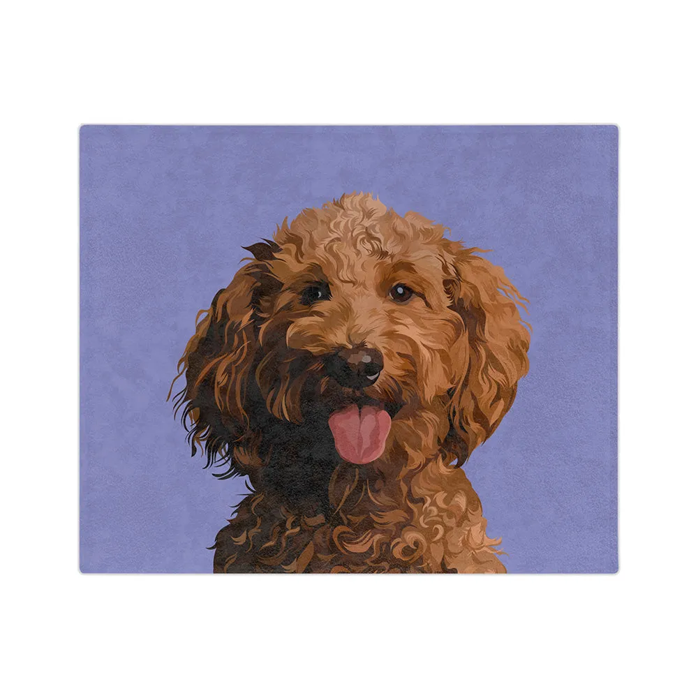 Customized Pet Art Blanket - 1 Pet