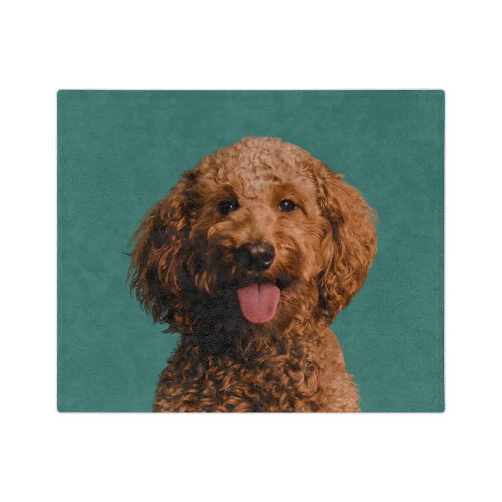 Customized Pet Art Blanket - 1 Pet