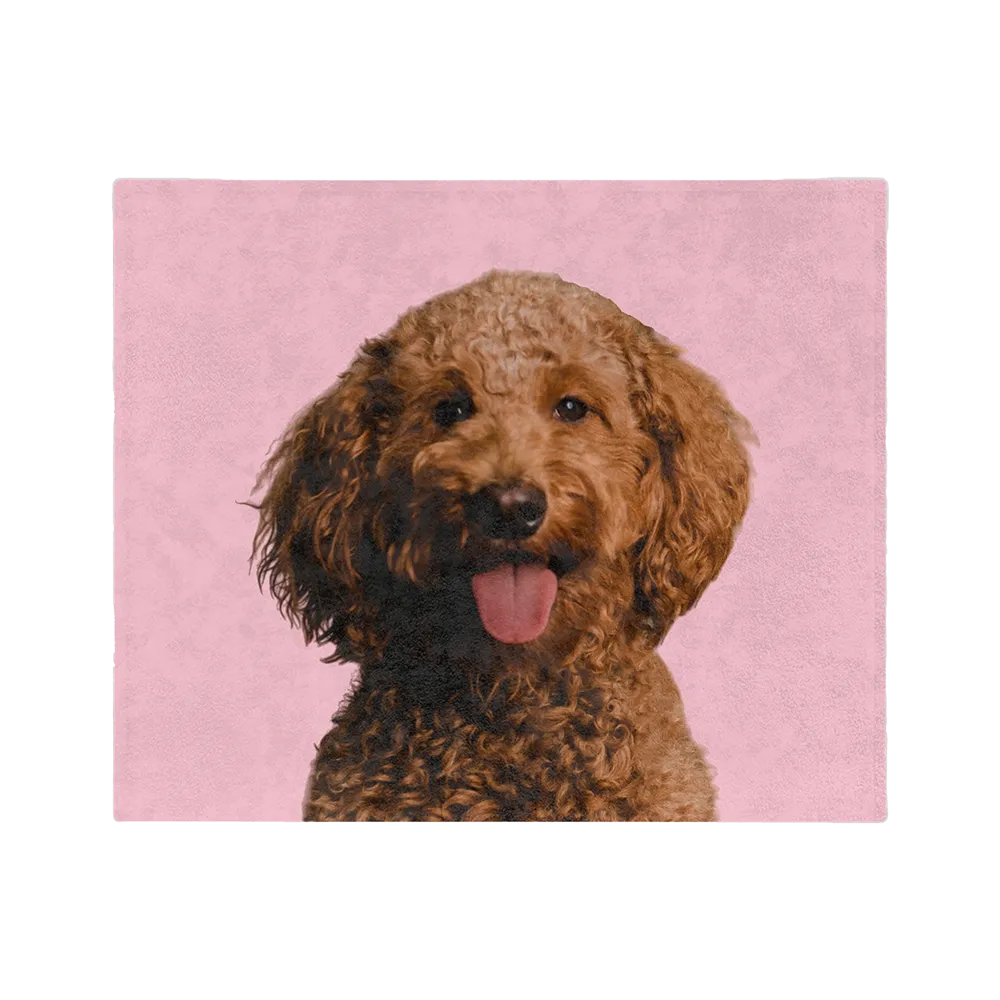 Customized Pet Art Blanket - 1 Pet