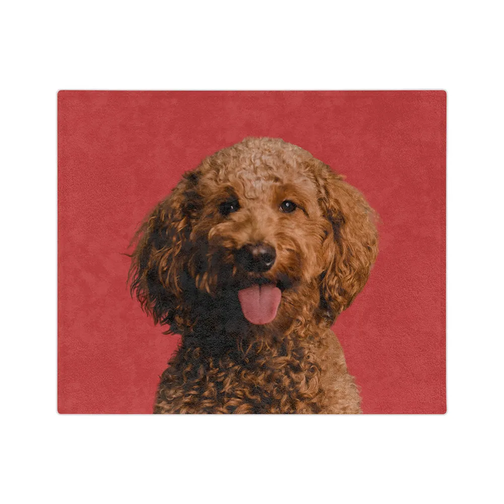 Customized Pet Art Blanket - 1 Pet
