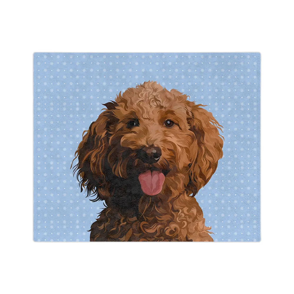 Customized Pet Art Blanket - 1 Pet