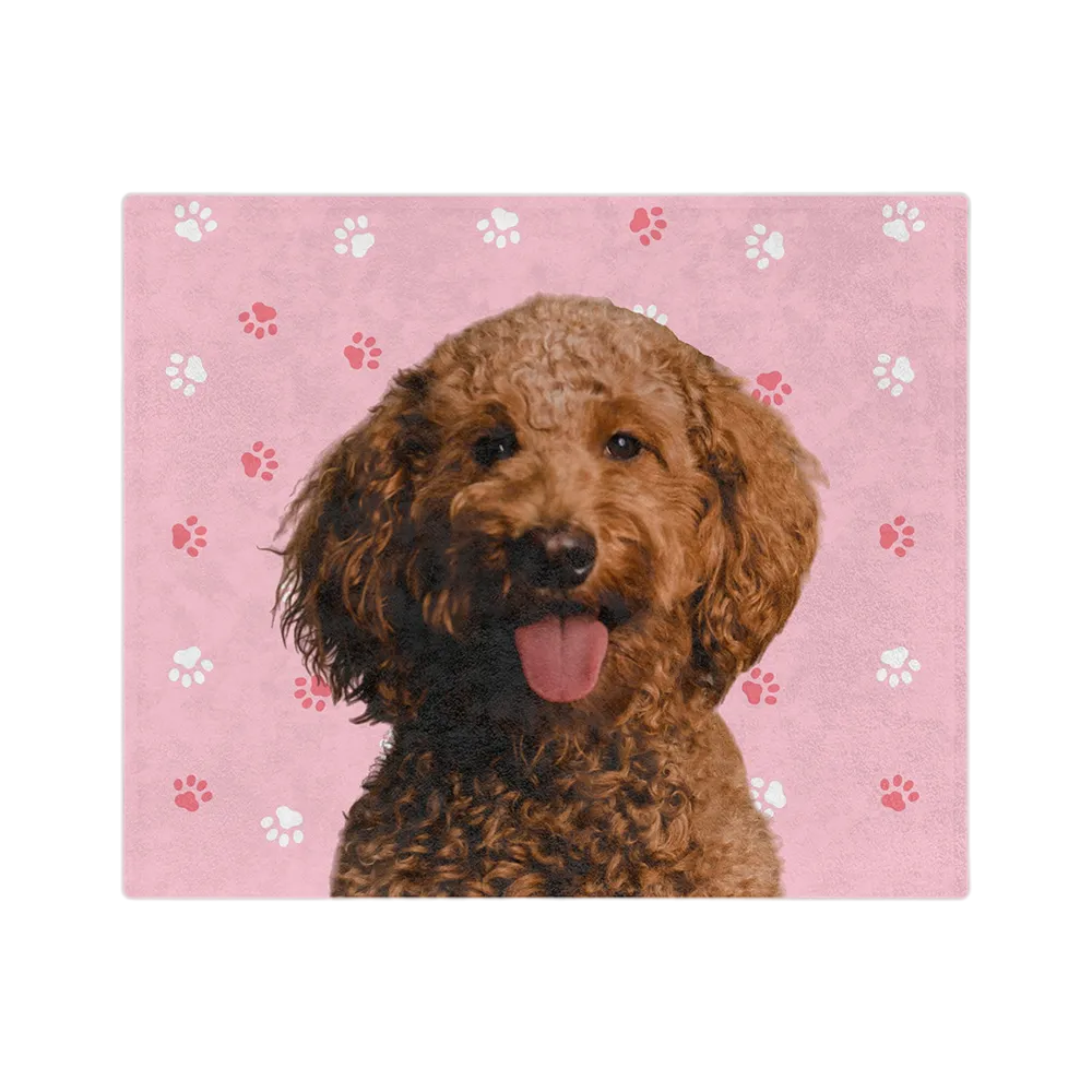 Customized Pet Art Blanket - 1 Pet