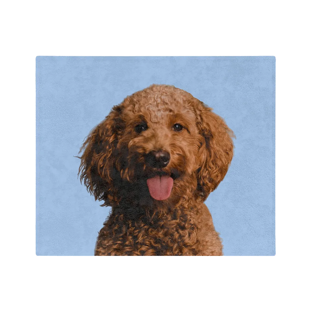 Customized Pet Art Blanket - 1 Pet
