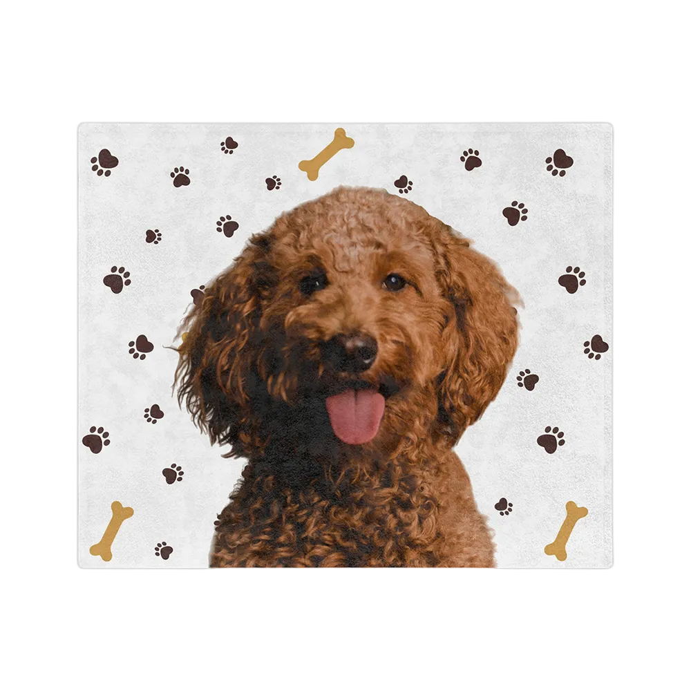 Customized Pet Art Blanket - 1 Pet