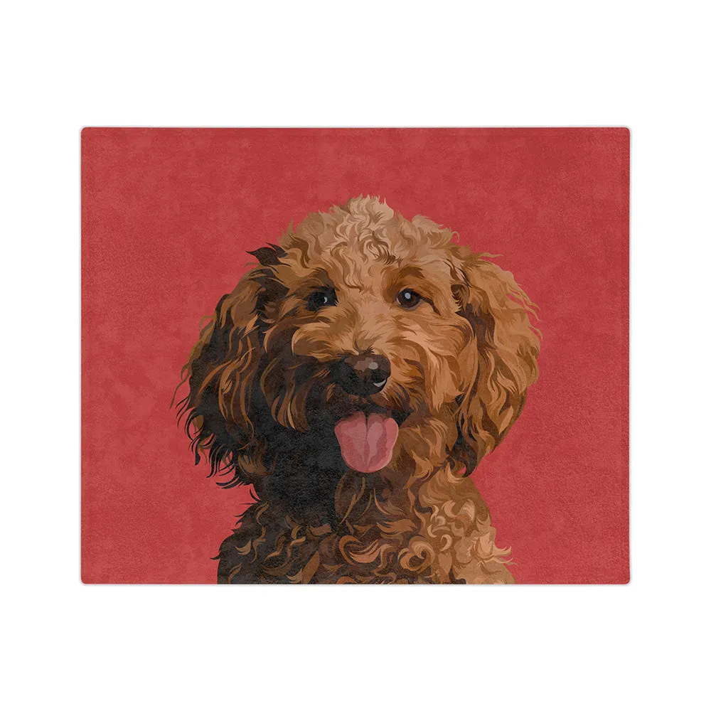 Customized Pet Art Blanket - 1 Pet