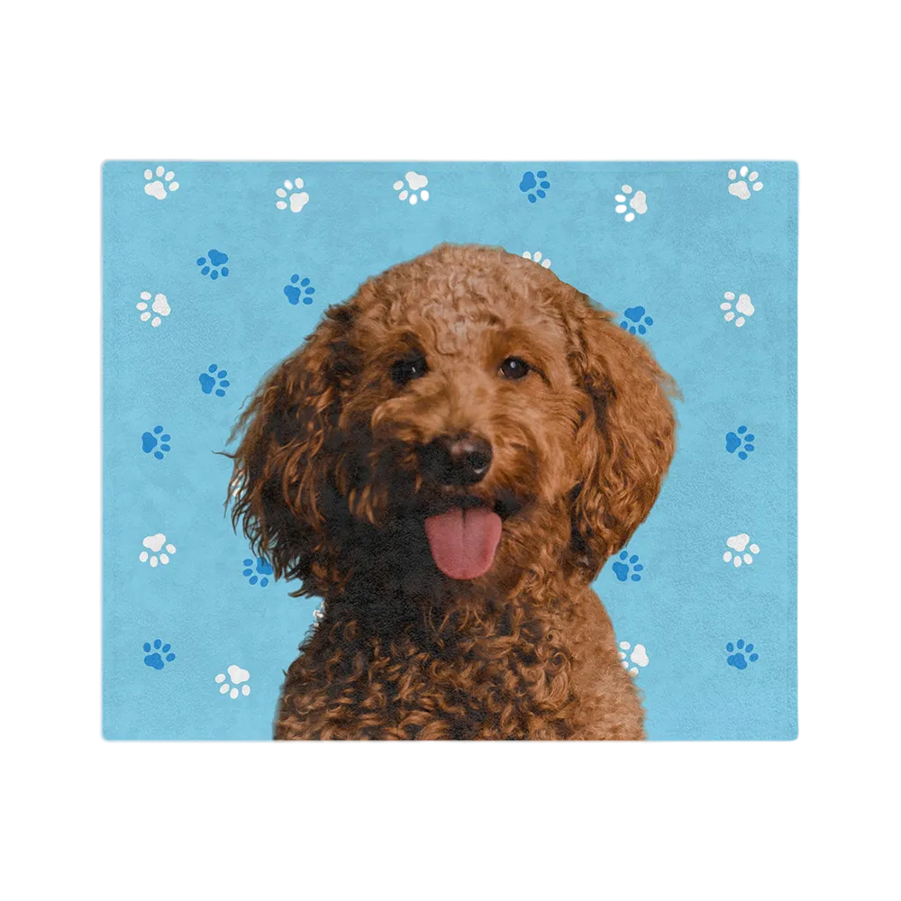 Customized Pet Art Blanket - 1 Pet