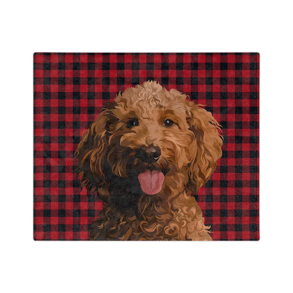 Customized Pet Art Blanket - 1 Pet