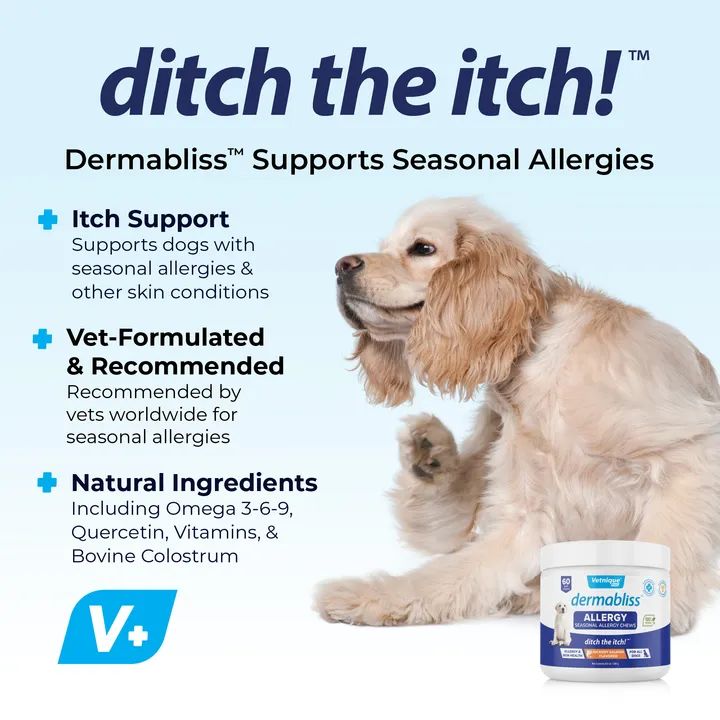 Dermabliss™ Seasonal Allergy & Immune Soft Chews for Dogs - VetPass Free Sample