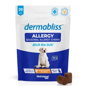 Dermabliss™ Seasonal Allergy & Immune Soft Chews for Dogs - VetPass Free Sample