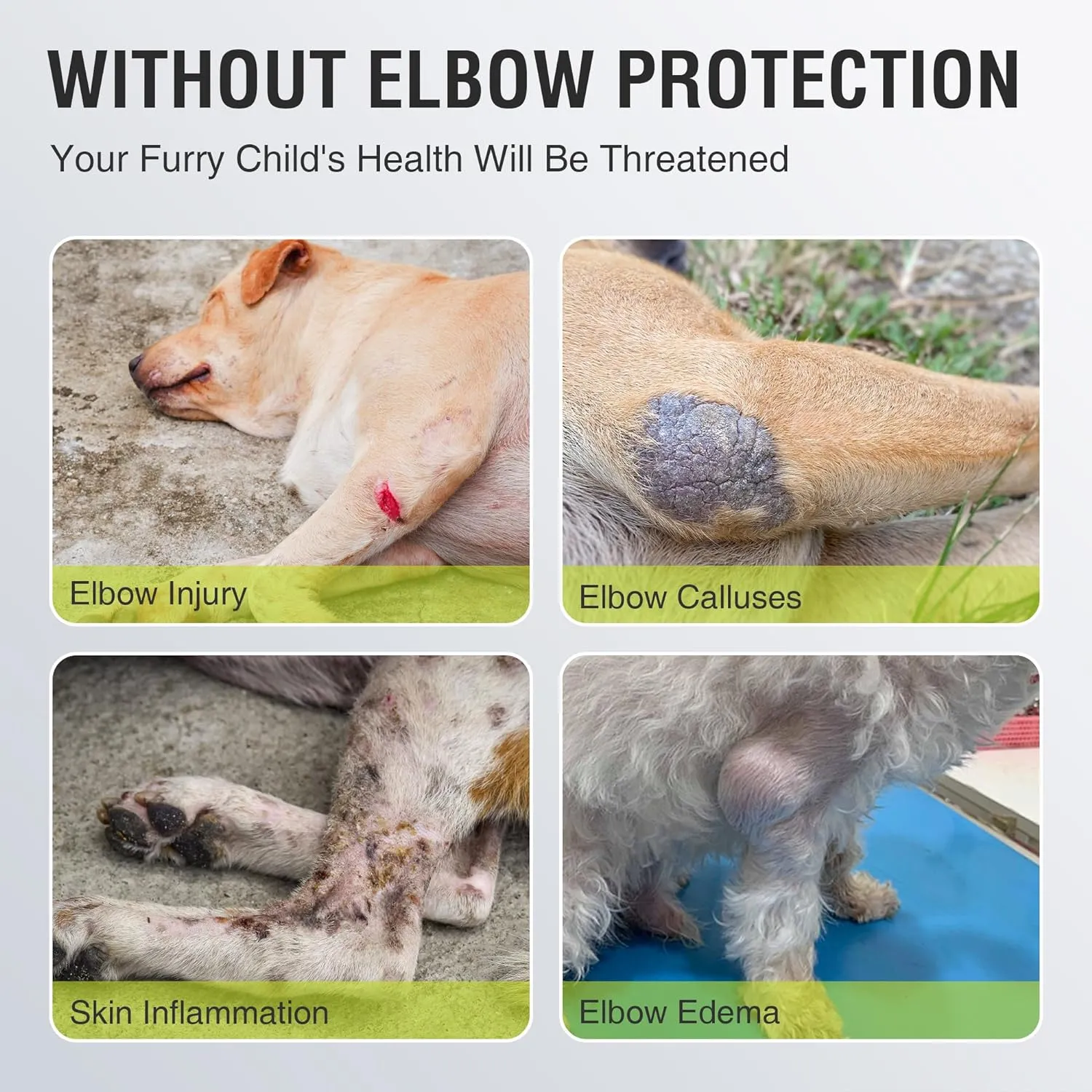 Dog Elbow Protector for Osteoarthritis Canine Elbow and Shoulder Support Dysplasia Elbow Calluses Pressure Sores Dog Front Leg Brace for Better Recovery Both Legs XL