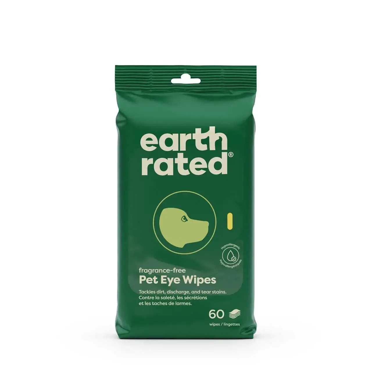 Earth Rated Pet Eye Wipes 60ct