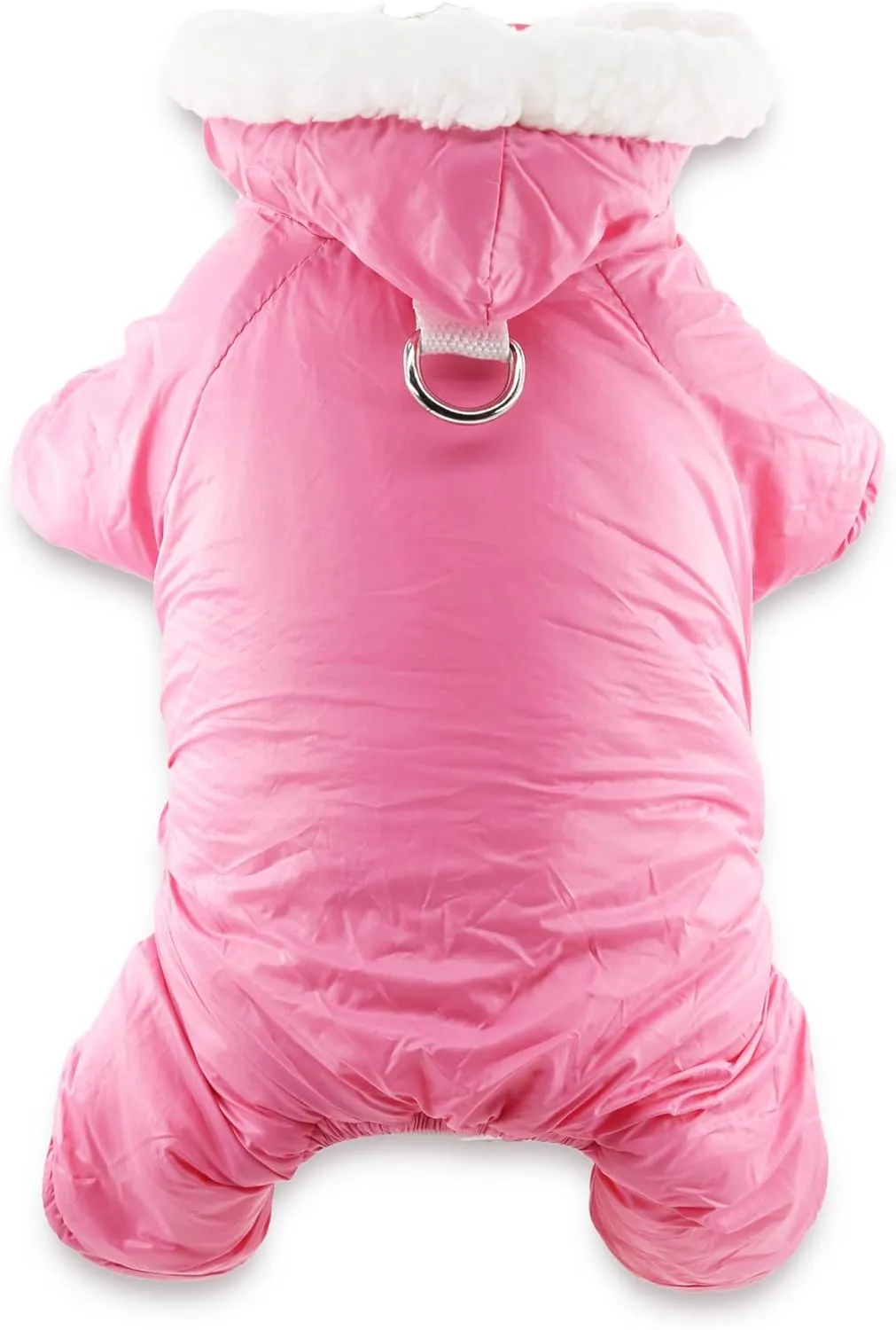 Fleece Dog Hoodies & Sweatshirts - Small & Medium Puppy & Cat Apparel - Winter Coats with Jumpsuit & Puppy Hoodie