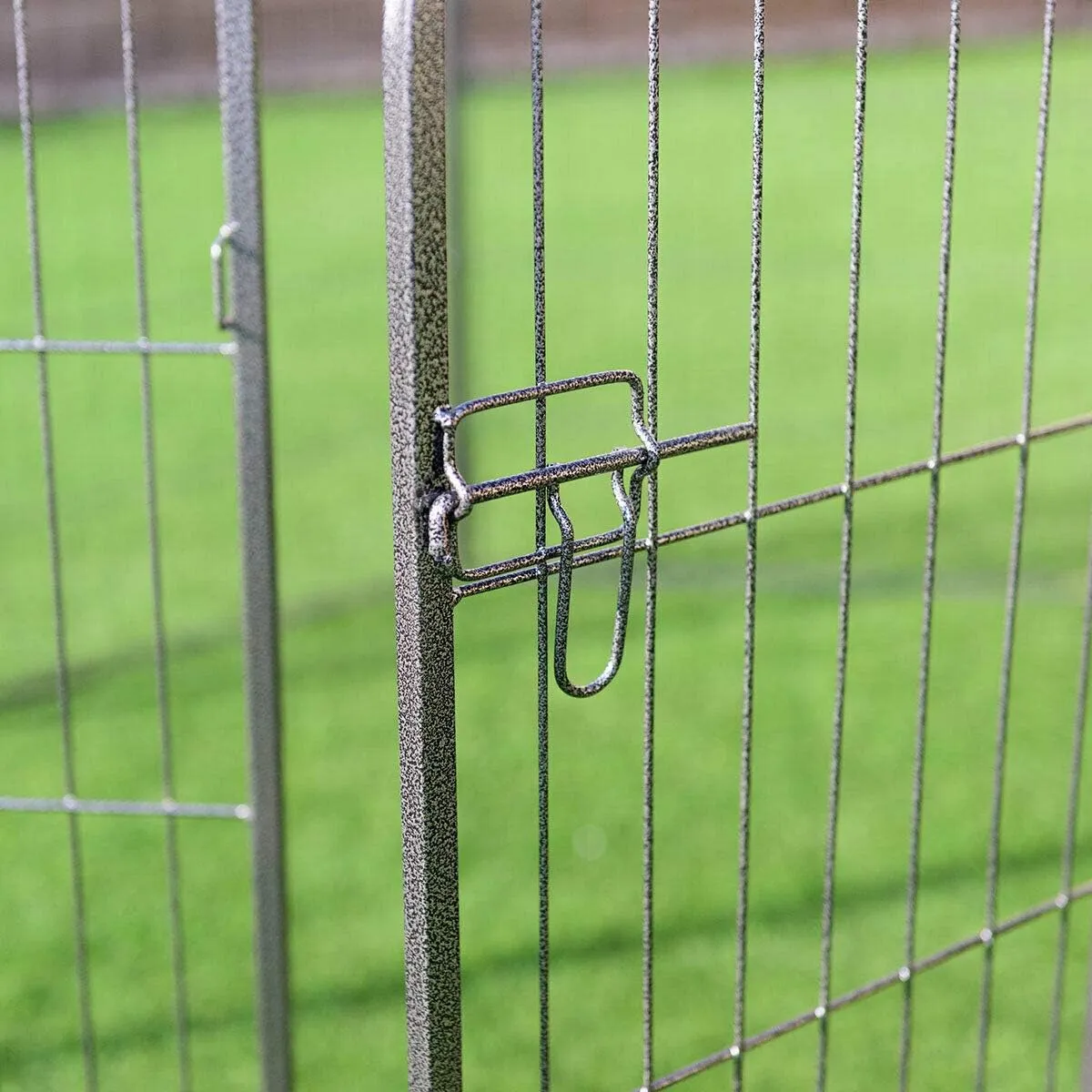 Giantex 40" 16/8 Panel Pet Playpen with Door, Foldable Dog Exercise Pen, Portable Free-Standing Cat Fence, for Outdoor & Outdoor, Metal Dog Puppy Cat Exercise Fence Barrier Kennel (8 Panels, 40'')