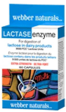 Lactase Enzyme, Extra Strength, Blister-Packed, 9000 FCC, 60 capsules