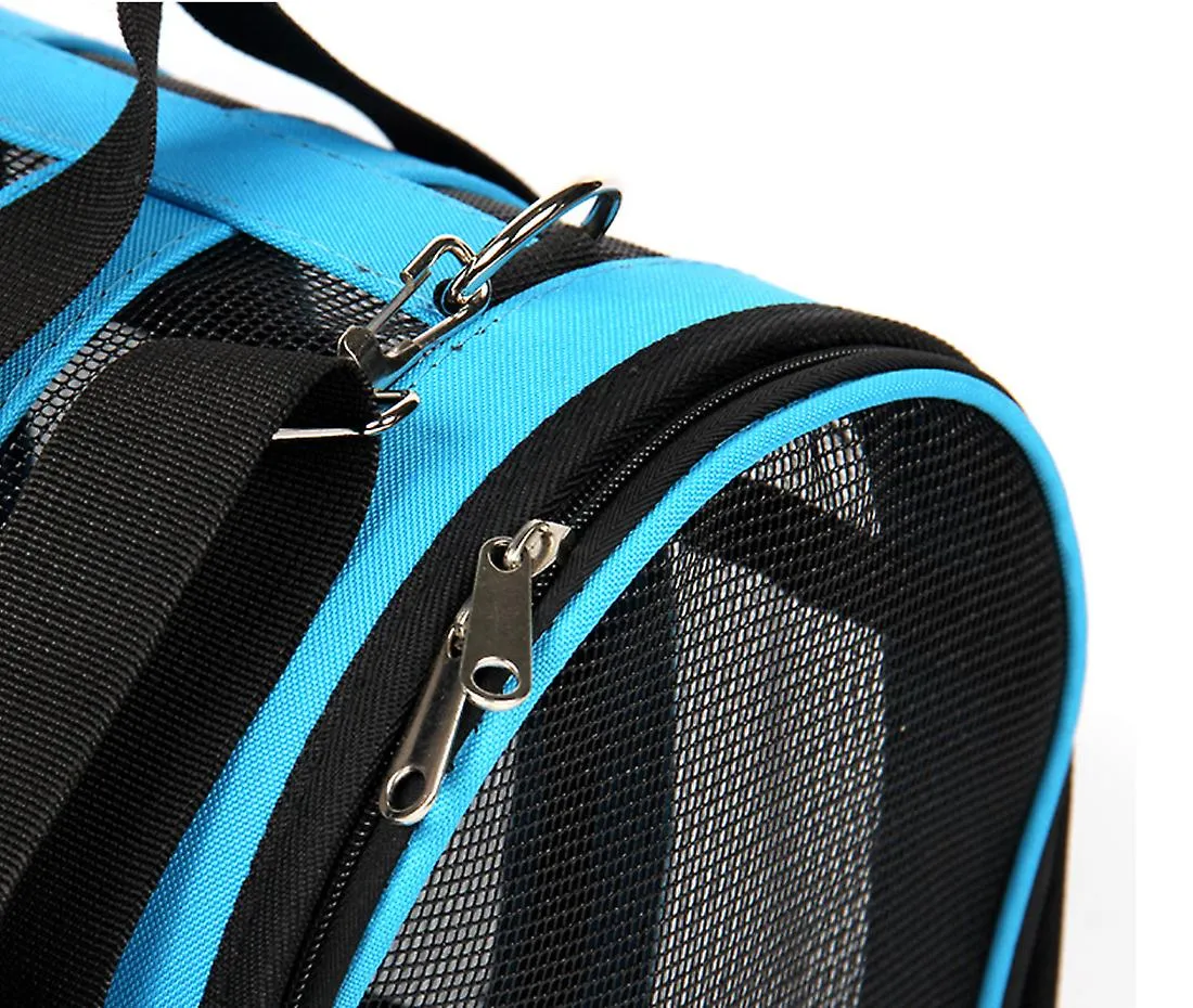 M 43*26*24cm red Portable pet outdoor mesh breathable backpack AZ15211