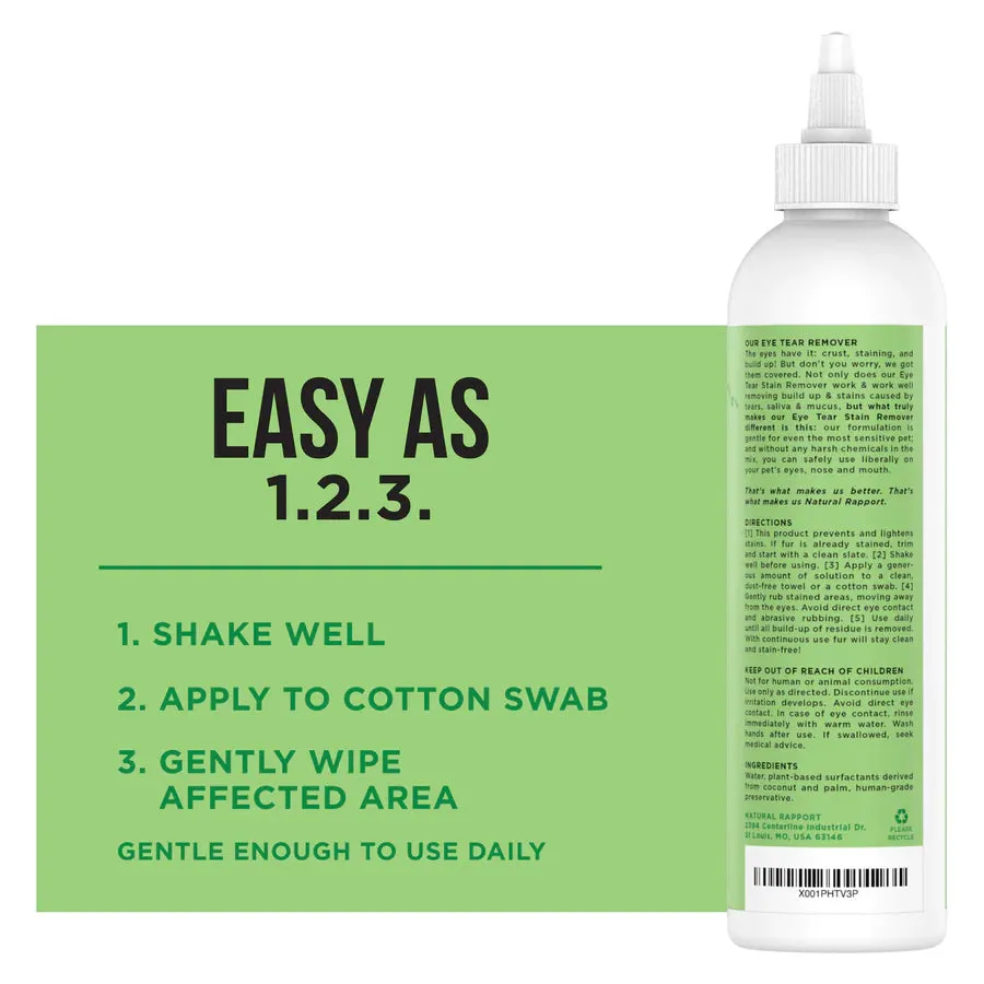 Natural Rapport The Only Eye Tear Stain Remover -Wholesale