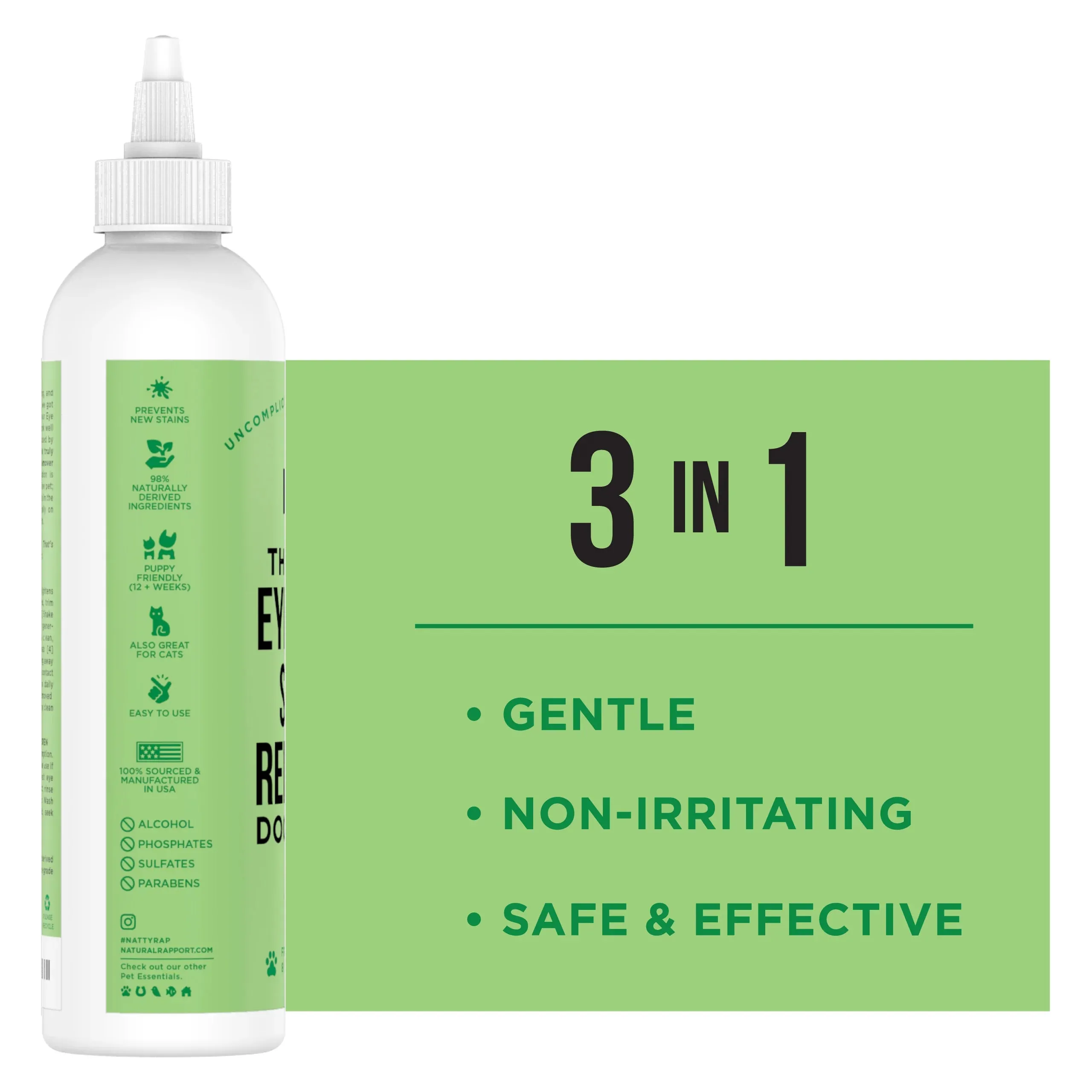 Natural Rapport The Only Eye Tear Stain Remover