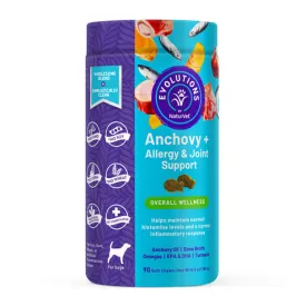 NaturVet Evolutions - Anchovy   Allergy & Joint Support Soft Chews