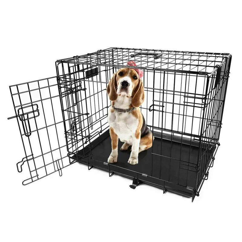Pet Crates Folding Metal - Assorted Sizes