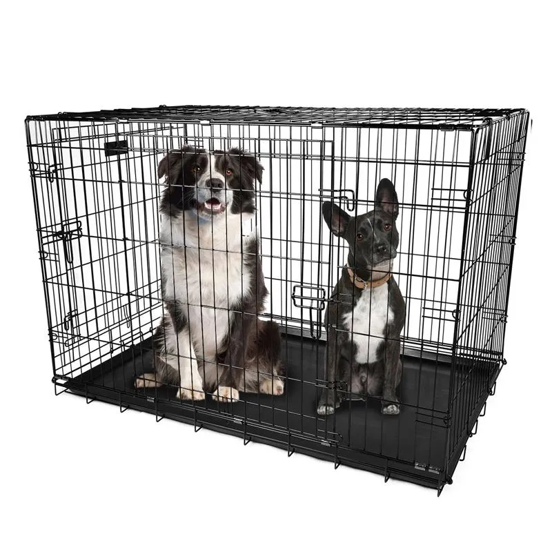 Pet Crates Folding Metal - Assorted Sizes