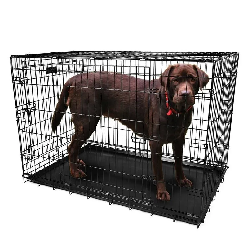 Pet Crates Folding Metal - Assorted Sizes