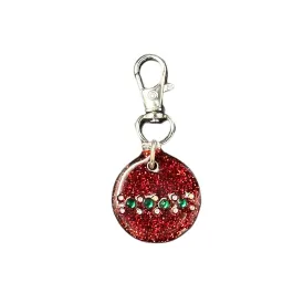 Pet ID Tag: Christmas Bulb Smart QR Pet ID Tag for Cats & Dogs