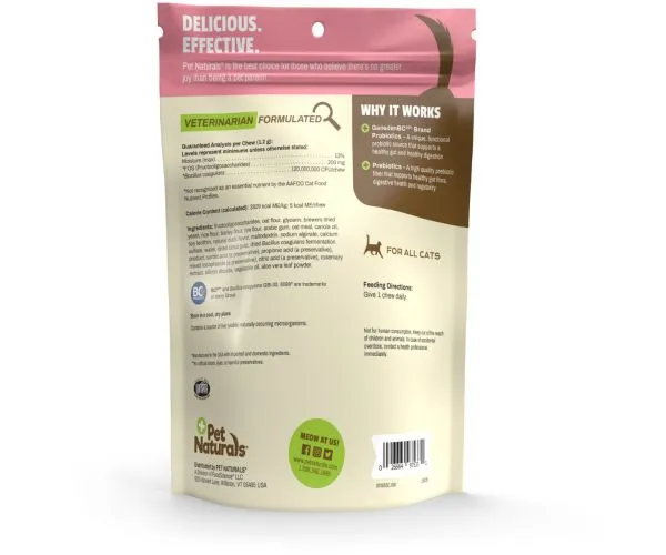 Pet Naturals Daily Probiotic Chews for Cats