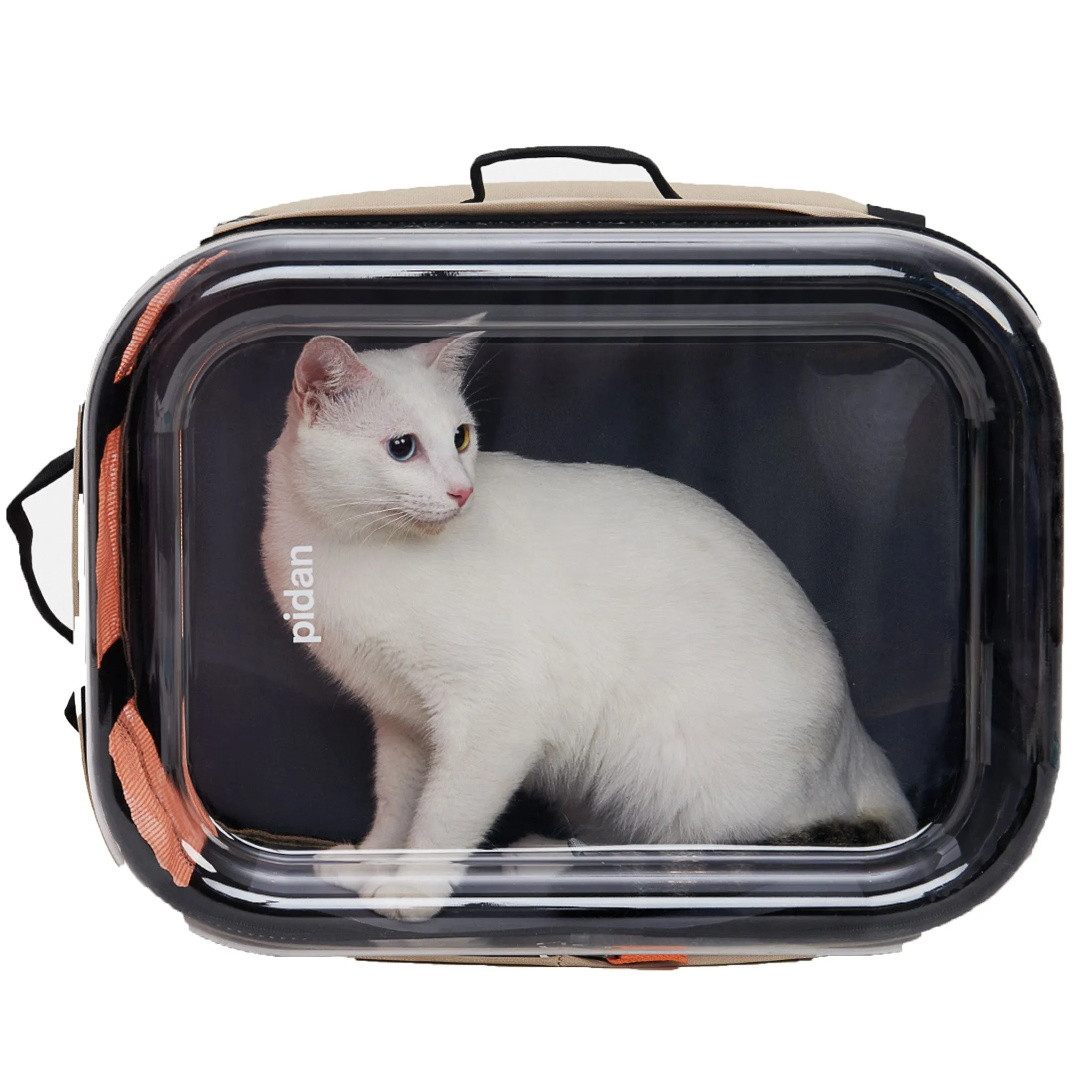 Pidan Pet Backpack Carrier Beige Cat Travel