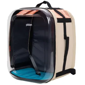 Pidan Pet Backpack Carrier Beige Cat Travel
