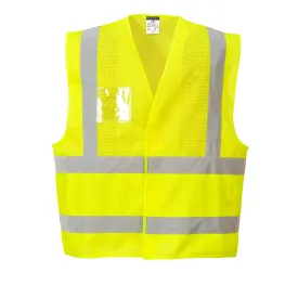 PORTWEST® Lightweight High Visibility Mesh Safety Vest - ANSI Class 2 - UC494