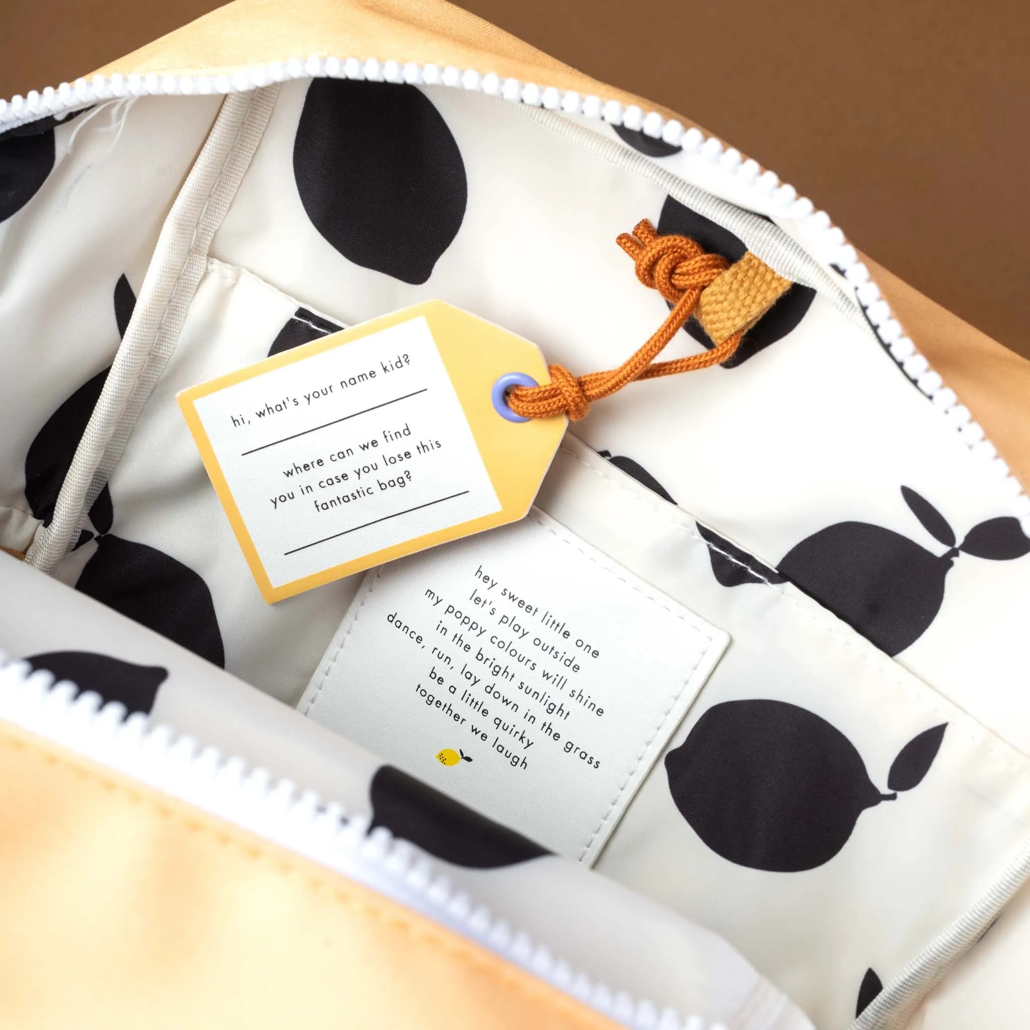 Recycled Farmhouse Envelope Backpack | Small - Pear Jam