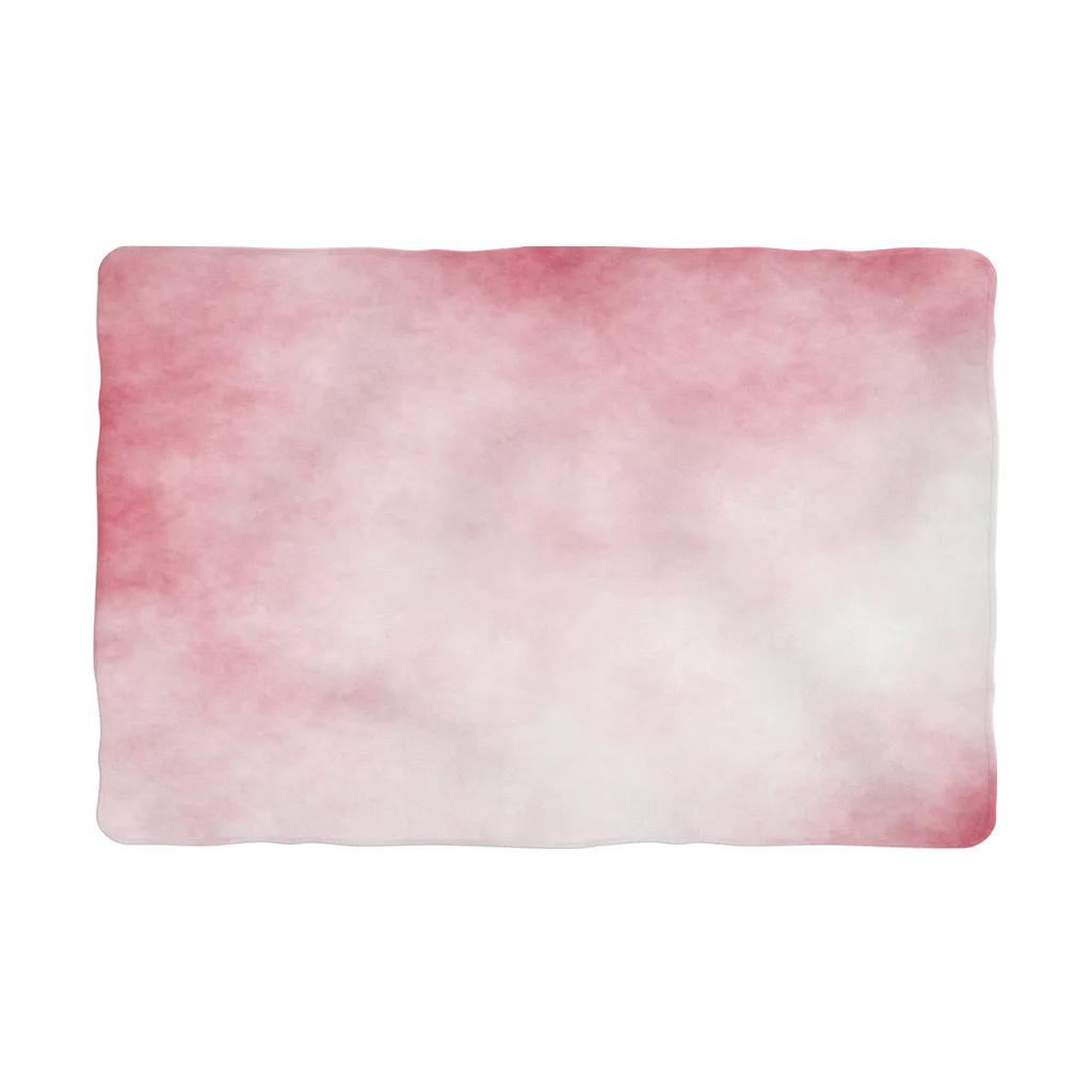 Red Clouds Sublimation Pet Blanket