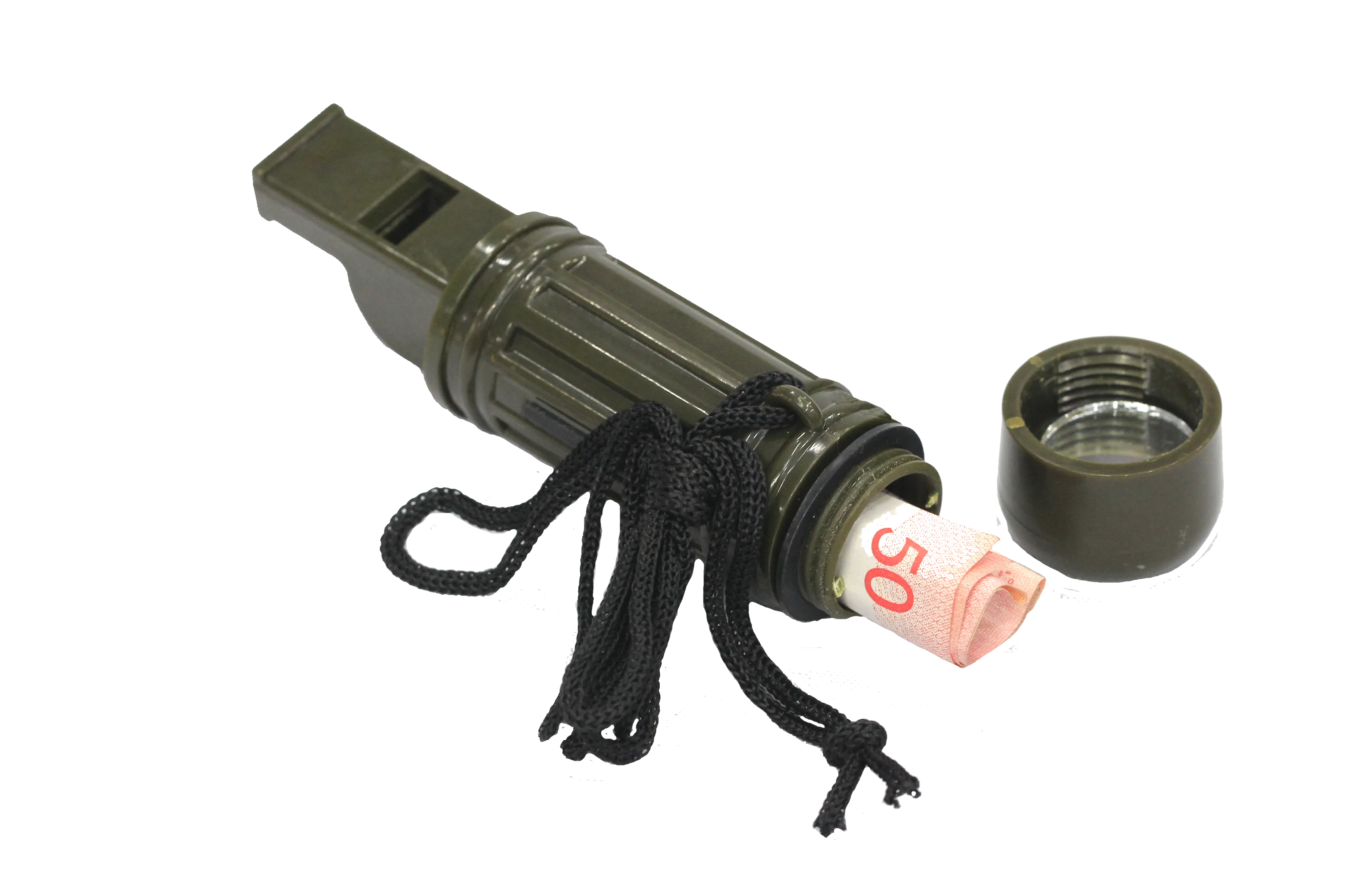 Survival Cylinder Whistle 5 in 1