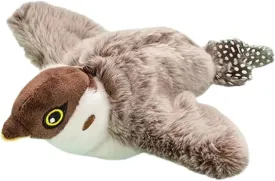 Toys Rechargeable Flapping Bird Sparrow, Lifelike Chirp Tweet, Touch Activated Kitten Toy Interactive Cat Exercise Toys for All Breeds Cat Kicker Catnip Toys (Red Faced Sparrow)