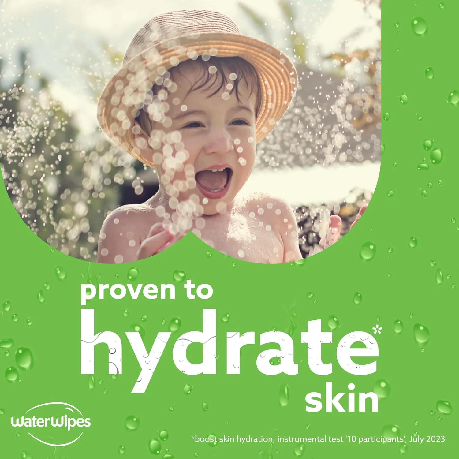 WaterWipes Hydrating Clean Baby Wipes, 99% Water-Based Formula with Aloe Vera to Hydrate & Clean Skin, Unscented & Hypoallergenic, 360 Count (6 Packs)