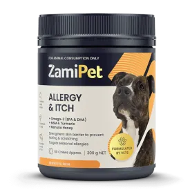 ZamiPet – Allergy & Itch Chews For Dogs