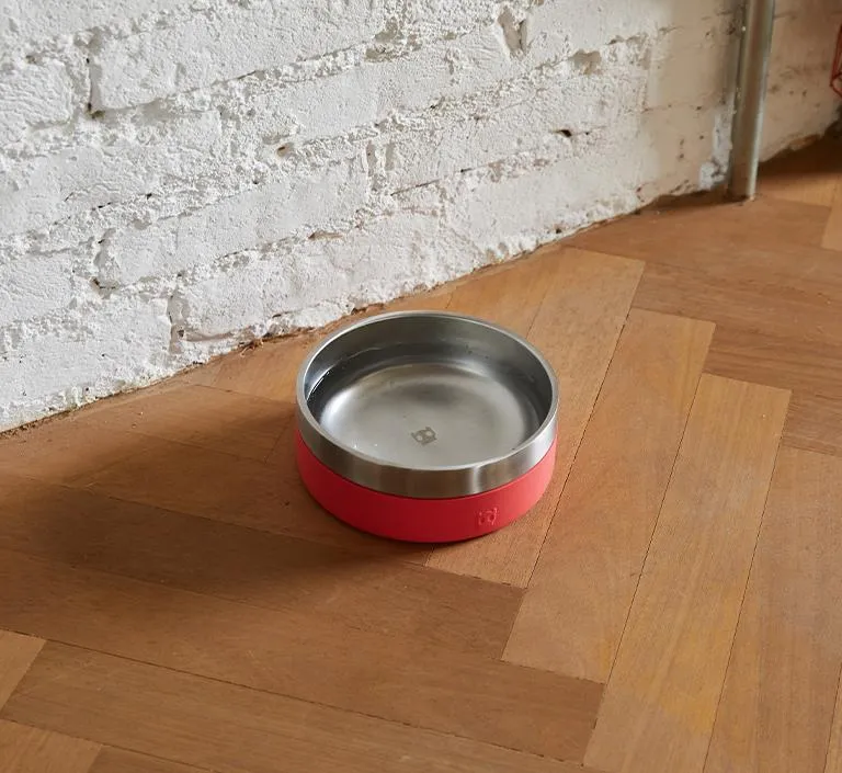 Zee.Dog Tuff Dog Bowl (Coral)