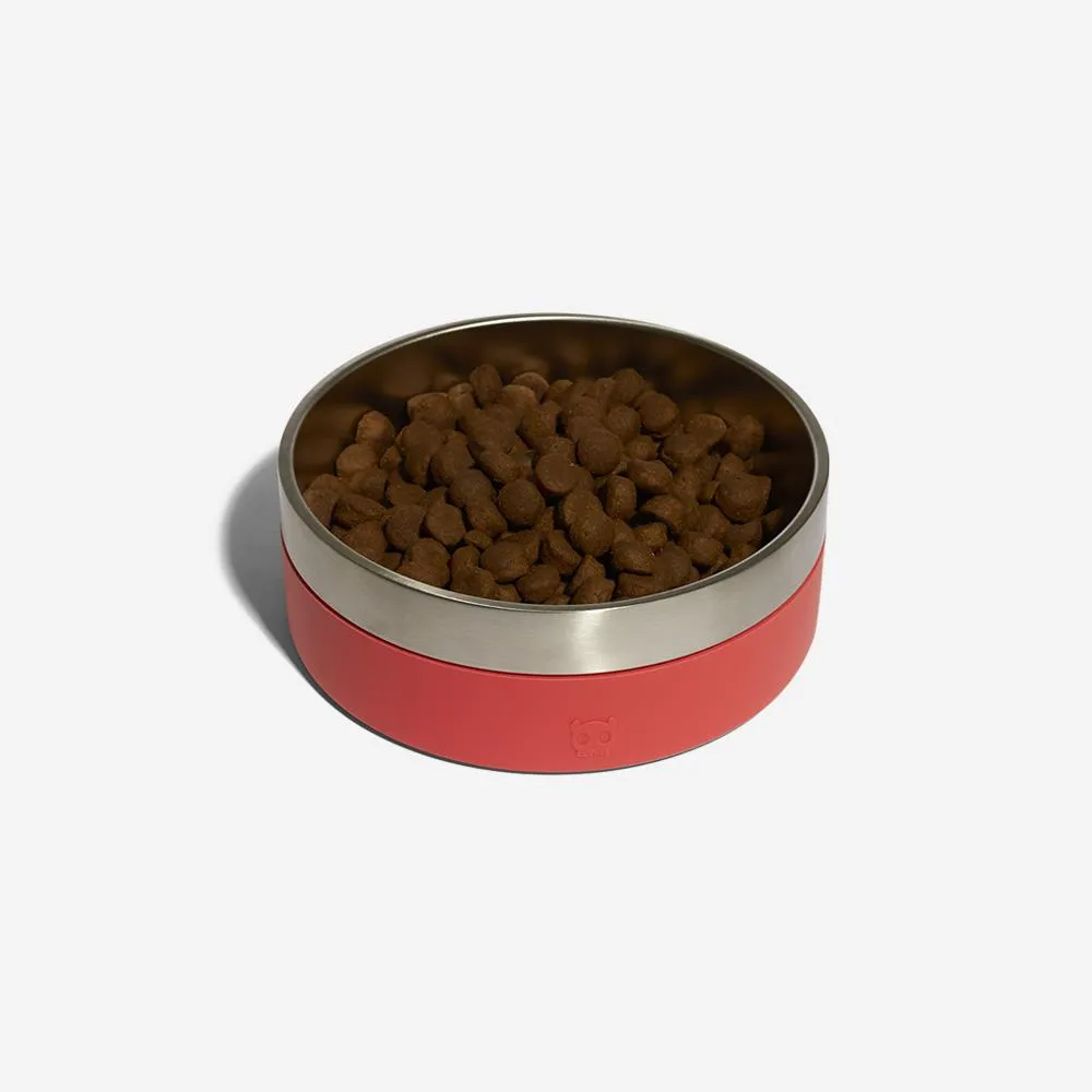 Zee.Dog Tuff Dog Bowl (Coral)