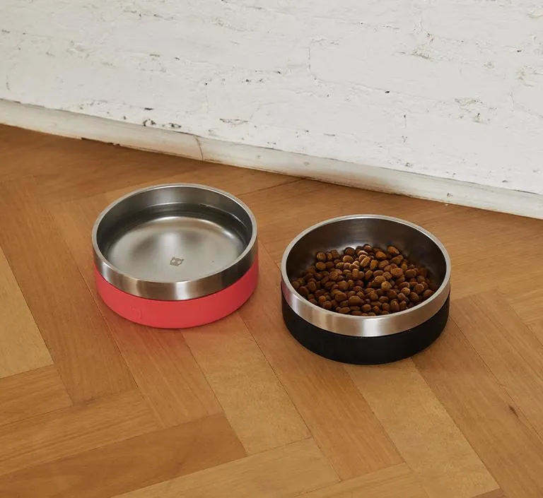 Zee.Dog Tuff Dog Bowl (Coral)
