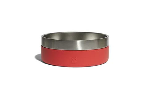 Zee.Dog Tuff Dog Bowl (Coral)